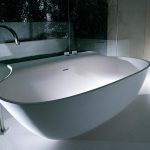 Falper Scoop Cristalplant Freestanding Bath