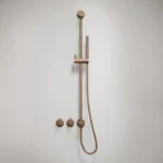 Cocoon PB SET23 Therm. Slide Shower - Raw Copper