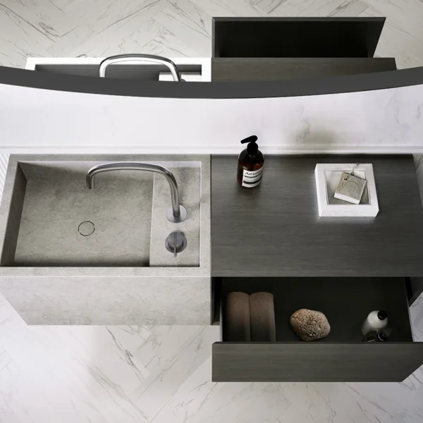 Cocoon PB Basins - 60 with Cabinet