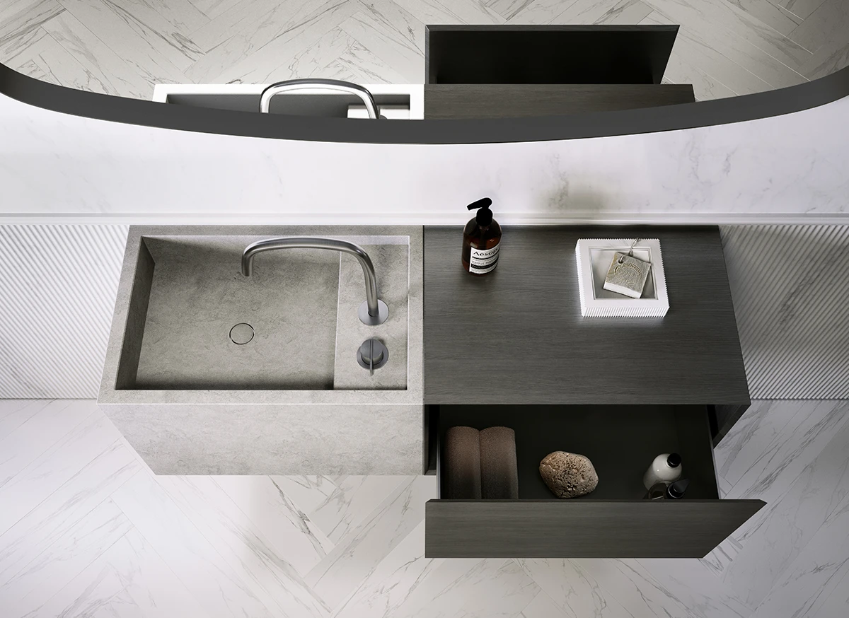 Cocoon PB Basins - 60 with Cabinet