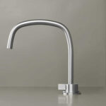 Cocoon PB SET11 – Basin Mixer - Brushed Inox